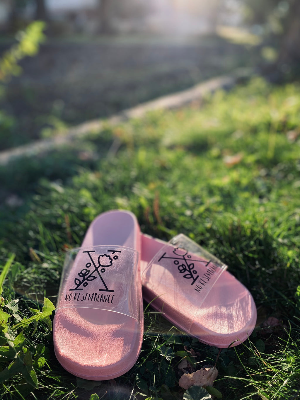 No Resemblance Clear Sandals💗
